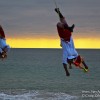 Flying High with Voladores of Papantla at Sunset on the Malecón