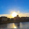 A Tranquil Moment in Time, the Livorno Sunset Sunday