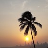 Catching the Sunset on Marine Drive in Mumbai, India