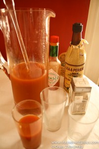 Homemade Sangrita... delicious.