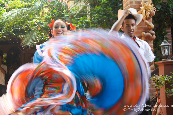 the dance performance at el meson de los laurenanos in el quelite, sinaloa, mexico