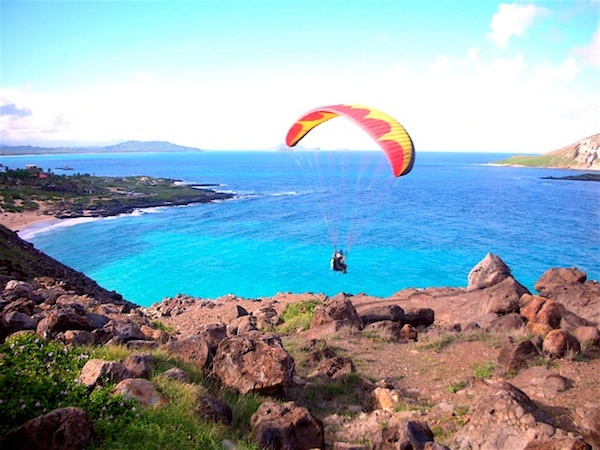 parasail in hawaii