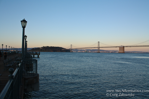 San Francisco Bay from pier 7