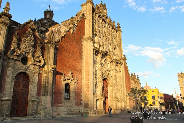 Walking the Zocalo in Mexico City on Stay AdvenTours
