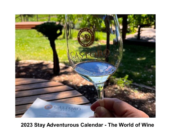 2023 Stay Adventurous Travel Calendar - World of Wine