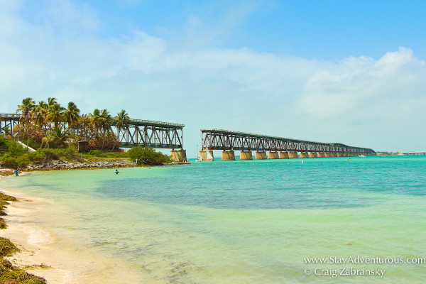 bahia honda iconic railway bridge florida keys