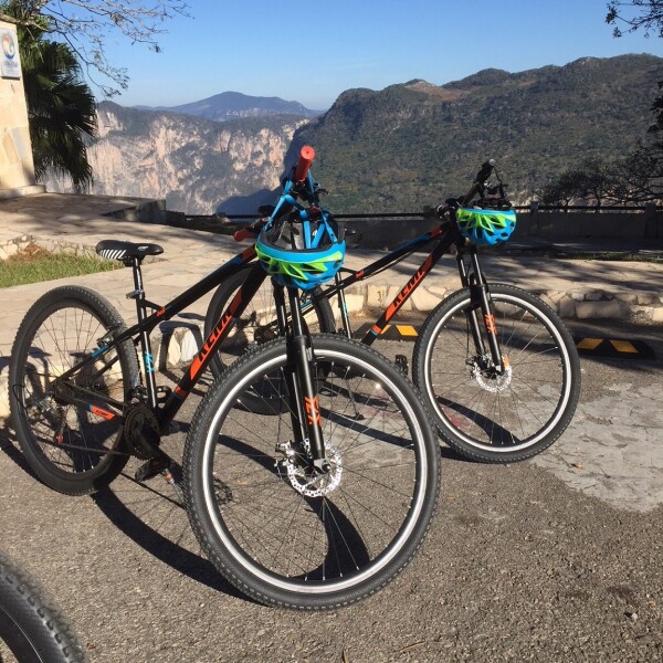 mountain bike sumidero canyon tuxtla chiapas mexico
