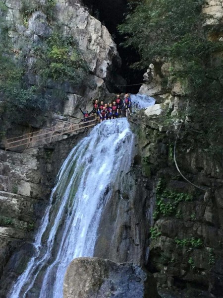 the chorreadero waterfall