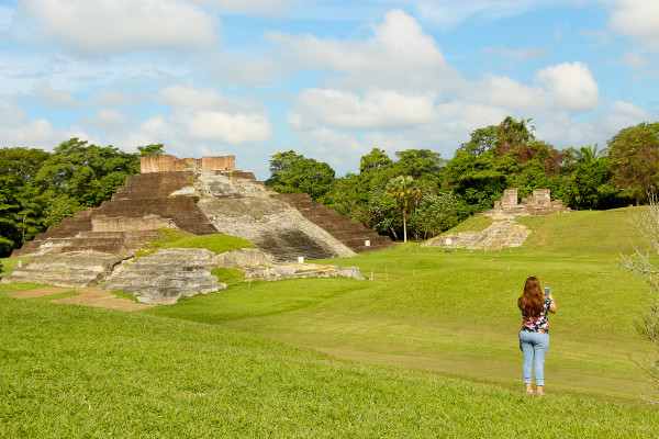 Comalcalco North Plaza View, Tabasco, Mexico