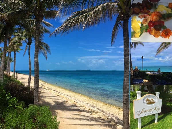 breakfast at latitudes on sunset key part of the sunset cottages resort in key west, florida keys