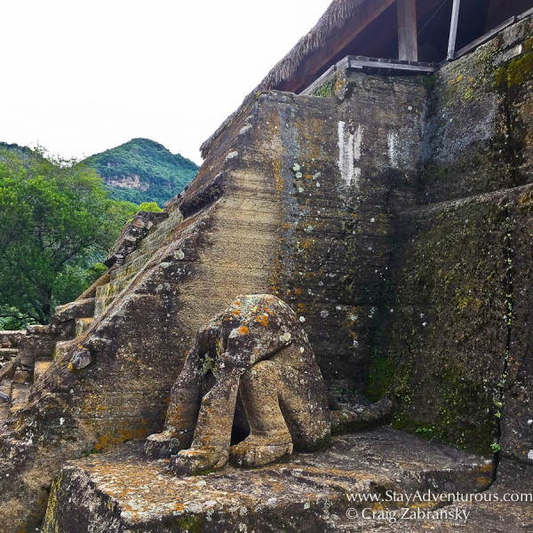 the ruins of Malinalco, in malinnalco, mexico