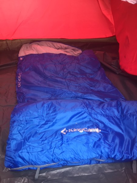 the KingCamp 3 Sleeping Bag