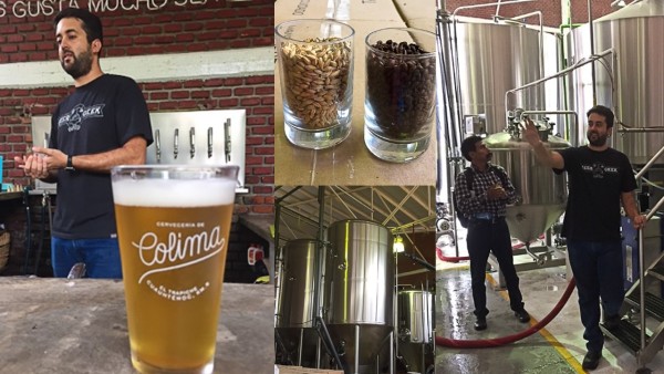 the Colima brewery for its craft beer