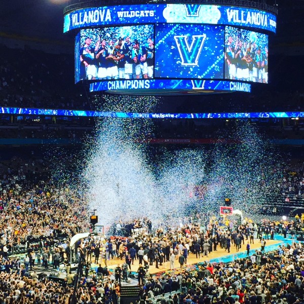 Villanova the 2018 National Chmapions in San Antonio, Texas