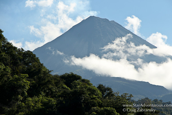 the Volcano de Colima, Vulcan de Colima in Colima Mexico