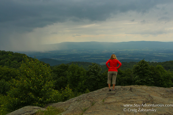 skyline drive shenandoah national park, virginia