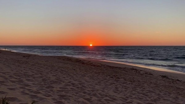 Bunbury sunset, Koombana Bay, Hollow Beach, Western Australia