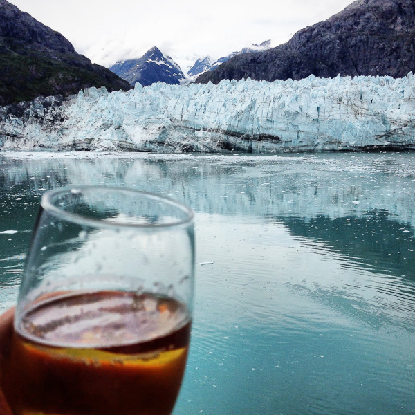 cheers to Glacier Bay