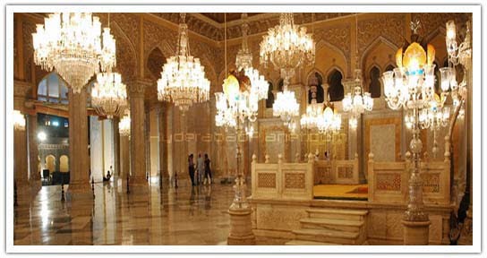 Inside Chowmahalla Palace Hyderabad