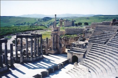 Roman Ruins Theater View (photo by G Wilson)