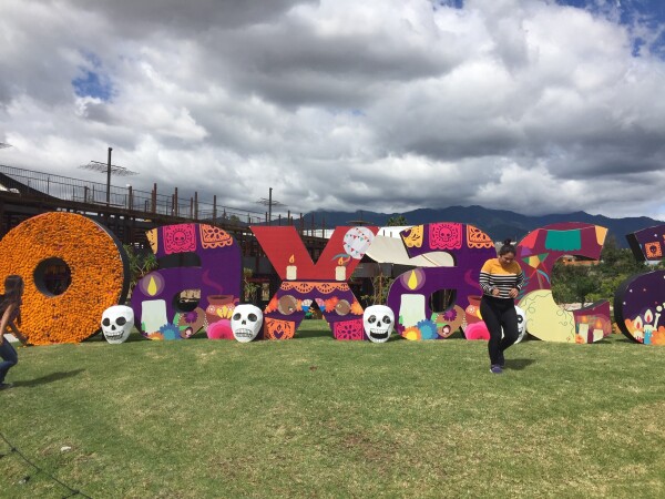 Oaxaca during the festival of Day of the Dead