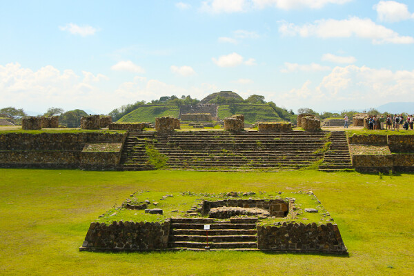 monte alban, oaxaca, mexico