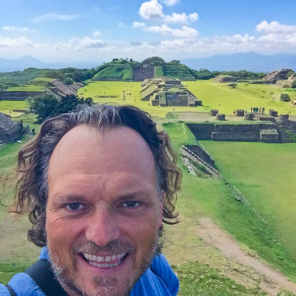 the Zapotec Ruins of Monte Alban, Oaxaca, Mexico