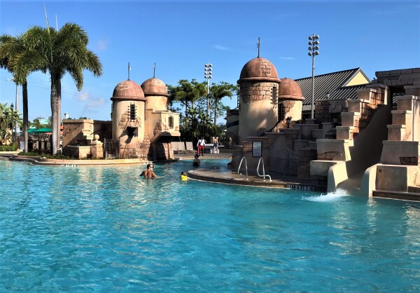 the Caribb ean beach resort pool