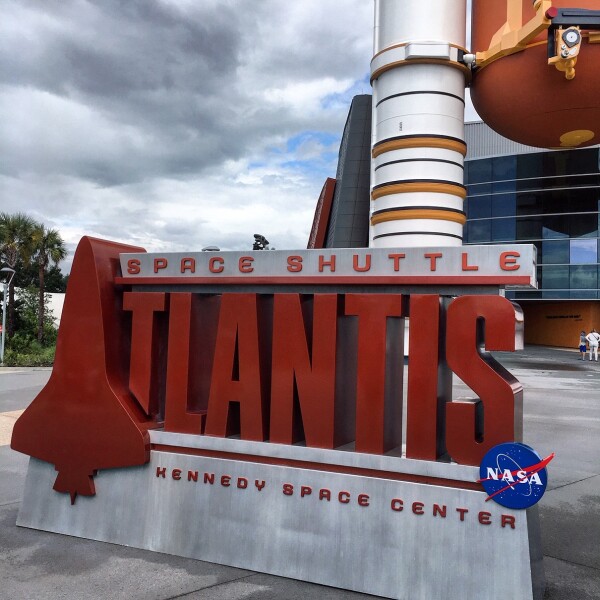 Atlantis Exhibit Kennedy Space Center