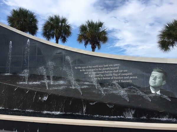 Kennedy Space Center Mural for President Kennedy