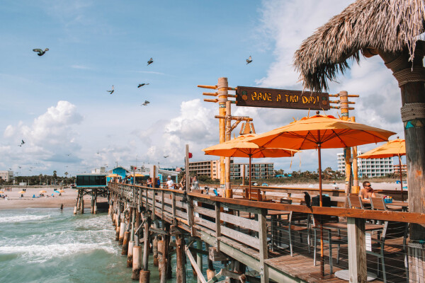 Cocoa Beach Pier, Space Coast Florida