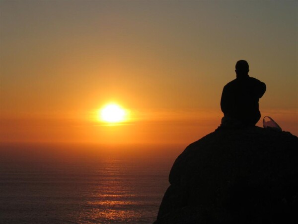 sunset finisterre el camino de santiago