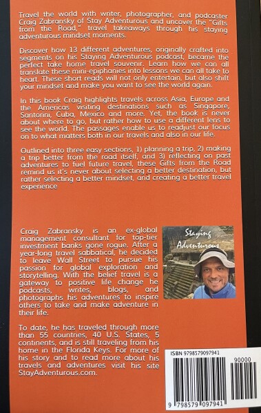 Gifts from the Road, Back Cover