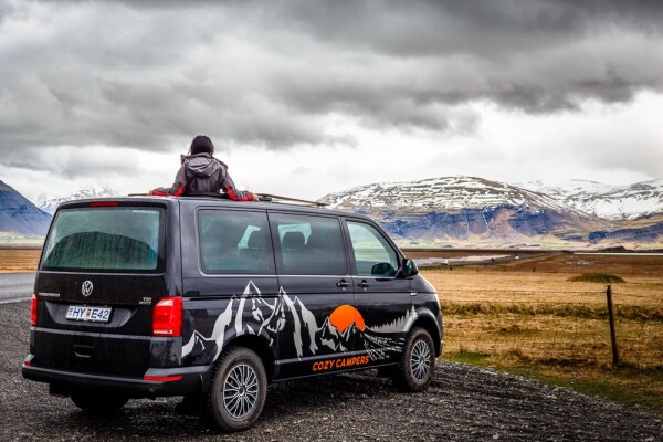 cozy camper iceland travel