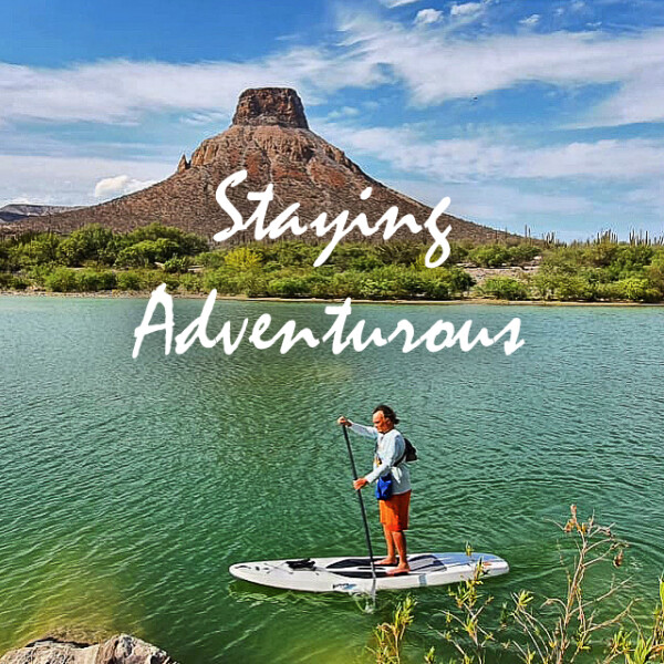 SUP Paddle Board on the Oasis at La Purisima, Comondu, Baja California Sur, Mexico