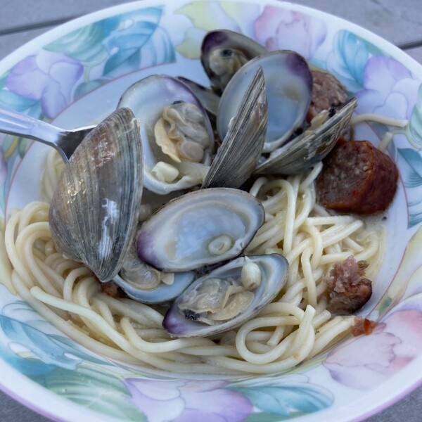 Clams from the local seafood market in Ocean City Maryland