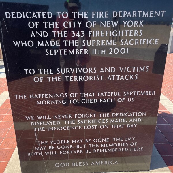 Ocean City Maryland Boardwalk firefight September 11th Memorial