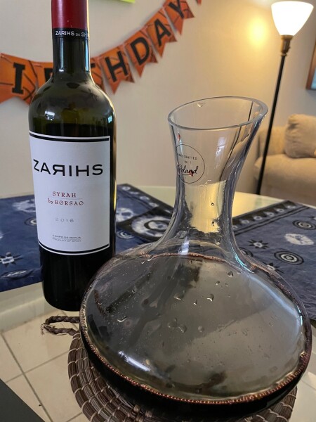 top 100 wine of 2020; Zarihs of Spain