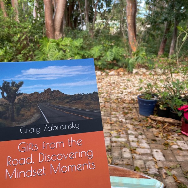 a photo of Gifts from the road, a book by Craig Zabransky