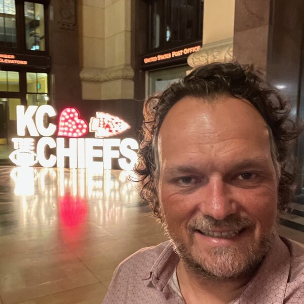 the Kansas City Chiefs sign in Union Station Kansas City, Missouri 