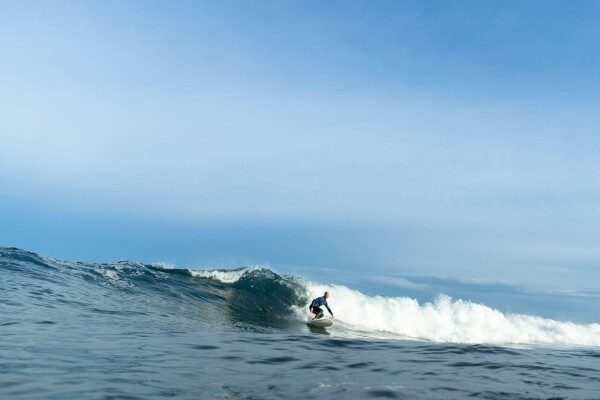 surfing in Cabo San Lucas, Mexico 