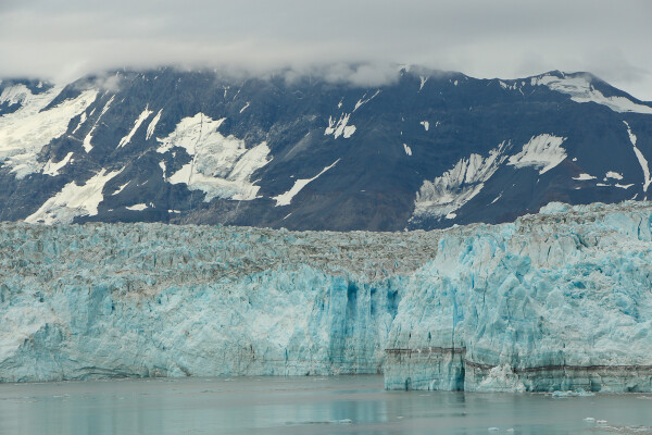 an Artic glacier to be explore via a cruise - alaska