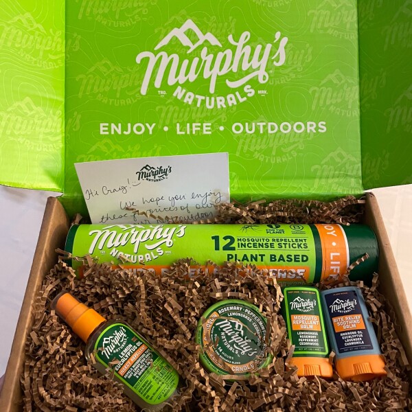 murphy's naturals provide natural, plant based mosquito repellent
