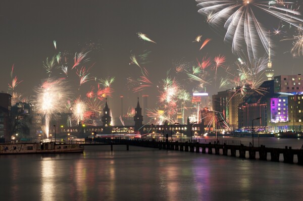 Berlin New Years Eve Fireworks