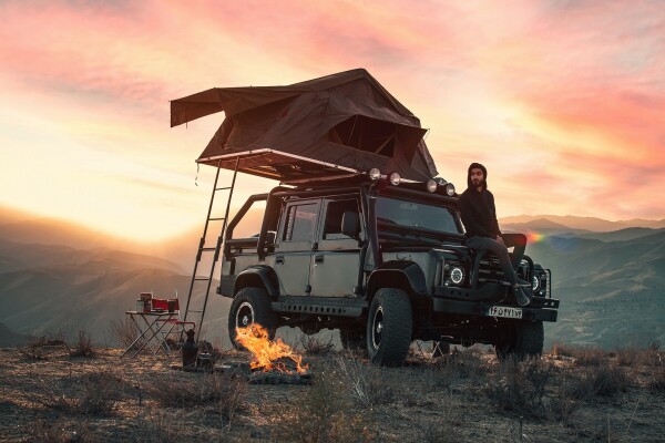 camping experience jeep tent 