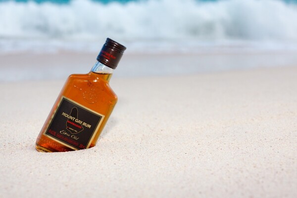 mount gay rum beach in barbados
