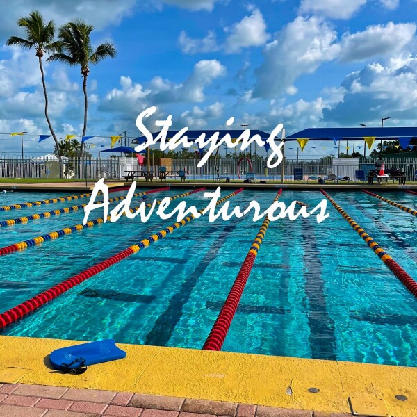 pool at founders park in islamorada florida staying adventurous podcast