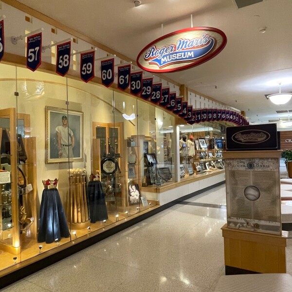 Roger Maris exhibit West Acres Mall Fargo, North Dakota