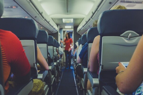 airline flight attendant on airline