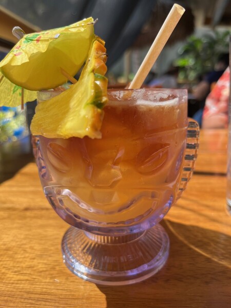 Mai Tai cocktail at Dukes in Waikiki Oahu